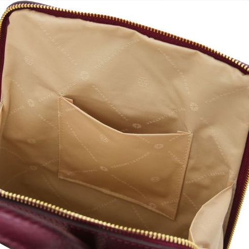 TL Bag - Small leather backpack for women